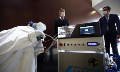 Müjde! Yüzde 100 yerli mekanik solunum cihazı ürettik!…